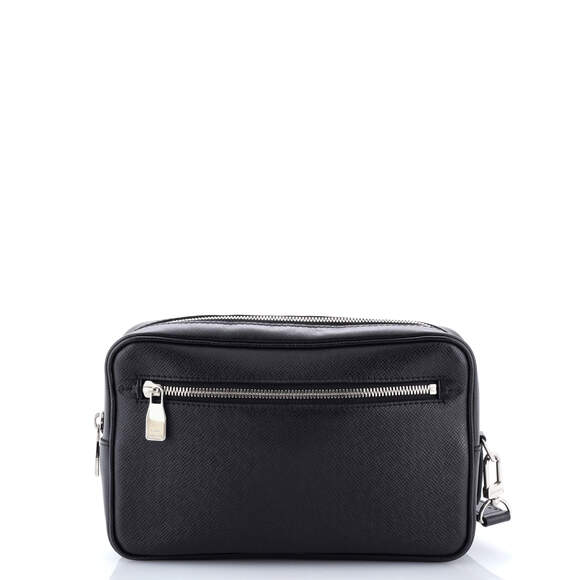 Kasai Clutch Taiga Leather #188915L70B - Picture 1 of 8